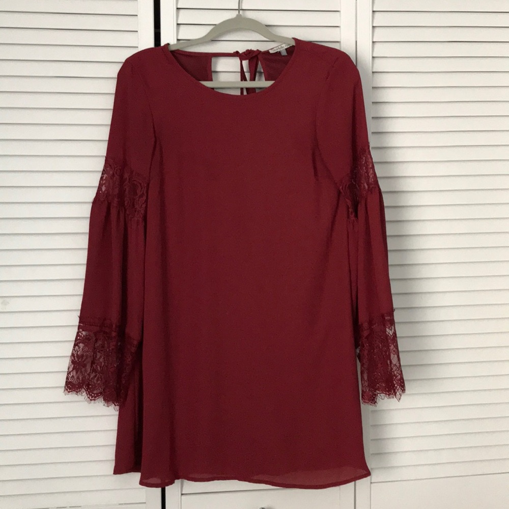 Maroon Dress
